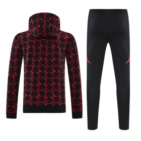 Manchester United Hoodie Training Huppari 2024-25 Punainen